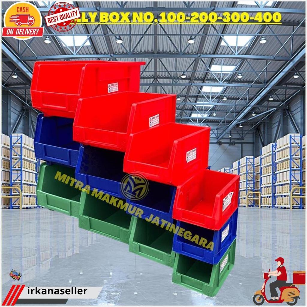 Kotak Box Aksesoris / Jolly Box Baut / Container Box Jolly Yth 100 200 300 400 Cod