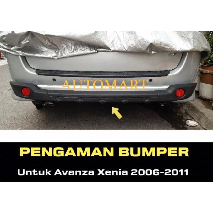 Pengaman Bemper Belakang Rear Bumper Guard Avanza Xenia 2006 - 2011 Baru