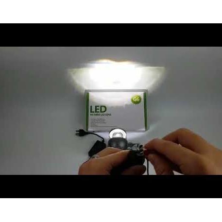 BEBAS ONGKIR - XPANDER LED MOBIL H4 MINI PROJECTOR PROJIE Super Bright Cut Off proji