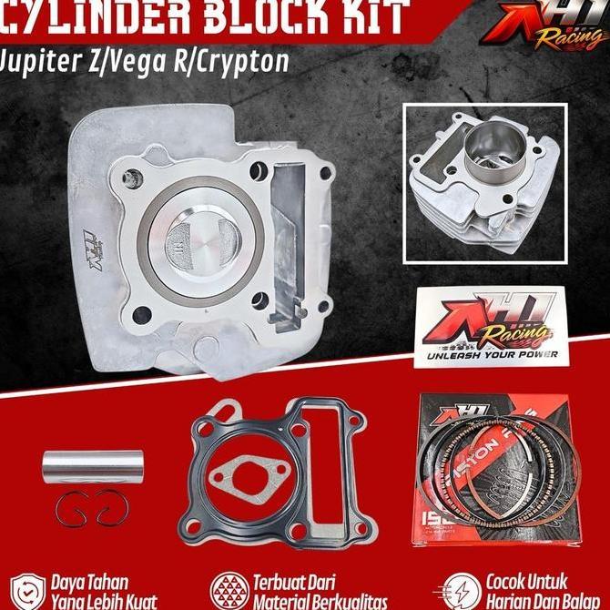 Block Blok Seher Bore Up Ah1 Vega R New Jupiter Z Old Burhan Bore Up 55 58.5 Mm Ah1 Racing Casting