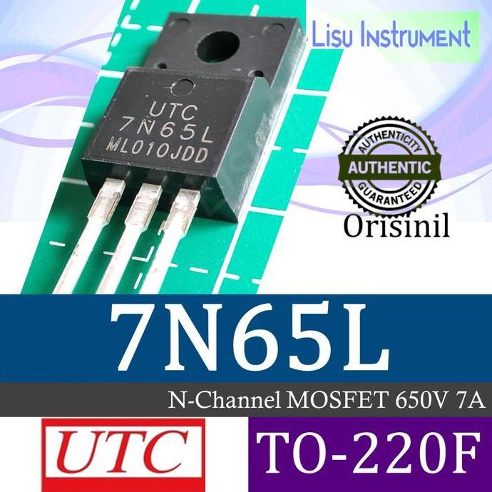 7N65L 650V 7A N-CHANNEL MOSFET 7N65 TO-220F UTC ORIGINAL