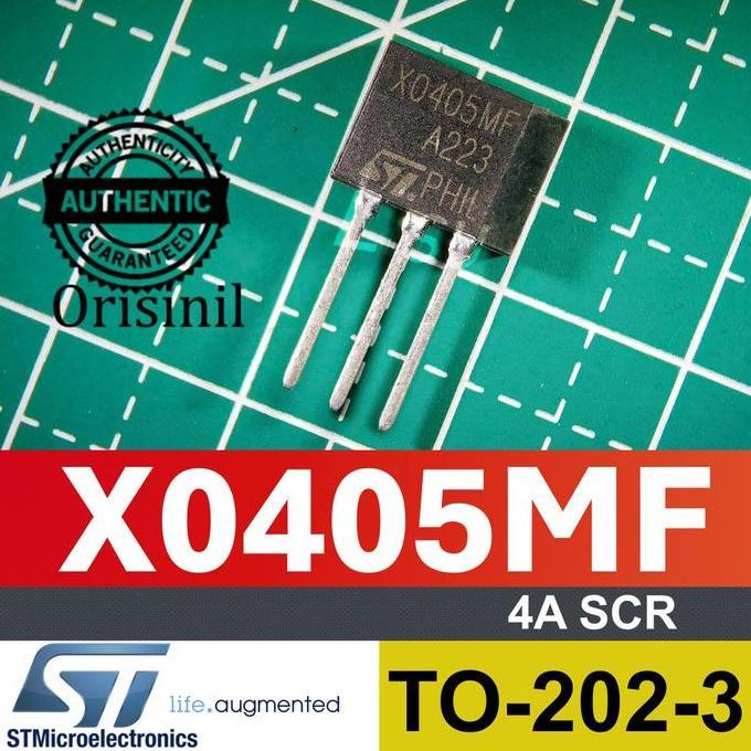 X0405MF 4A SCR TO-202-3 STMICROELECTRONICS ORIGINAL