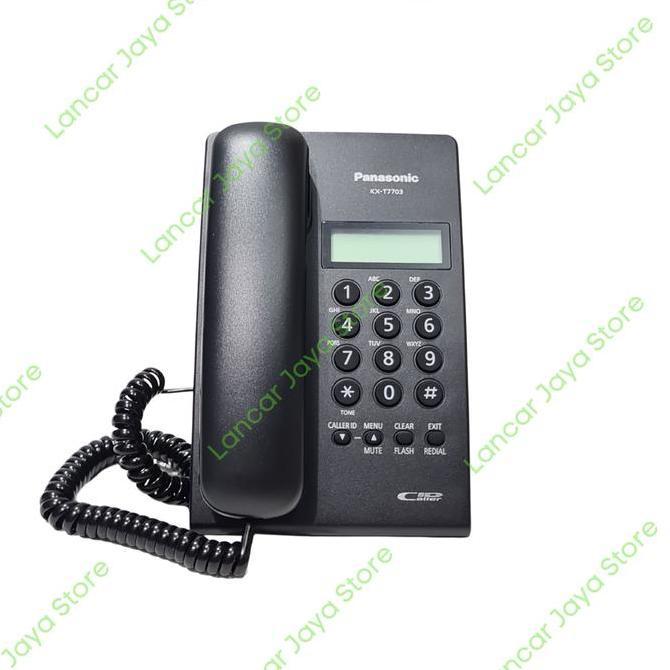 TERMURAH - Telepon Kabel Panasonic KX-T7703 Pesawat Telepon Panasonic KX-T7703X