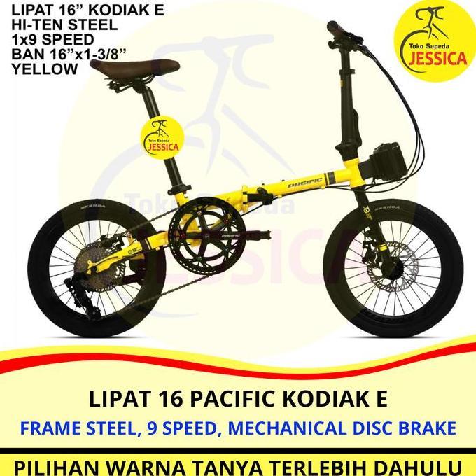 Terlaris Sepeda Lipat 16 Pacific Kodiak E