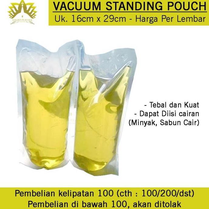 VAKUM STANDING POUCH NYLON - 16X26