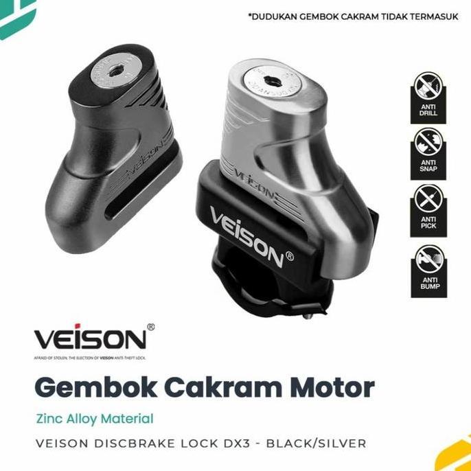 GEMBOK CAKRAM MOTOR MEREK VEISON UNIVERSAL MOTOR