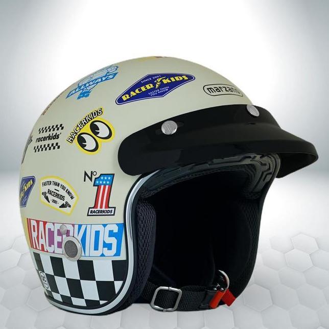 Helm Retrobogo Marzano X Rkids Cream