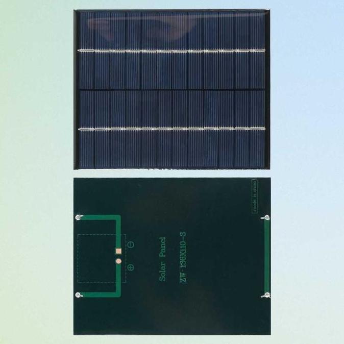 Sungd- Mini Solar Panel Diy Modul Cell 5V 9V 12V Powerbank Tenaga Surya 12V 2W