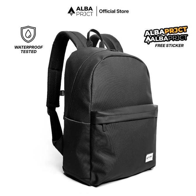 Bag- Alba Project - Backpack Pedro - Tas Ransel Laptop Pria Wanita Anti Air Sekolah Kerja Laptop