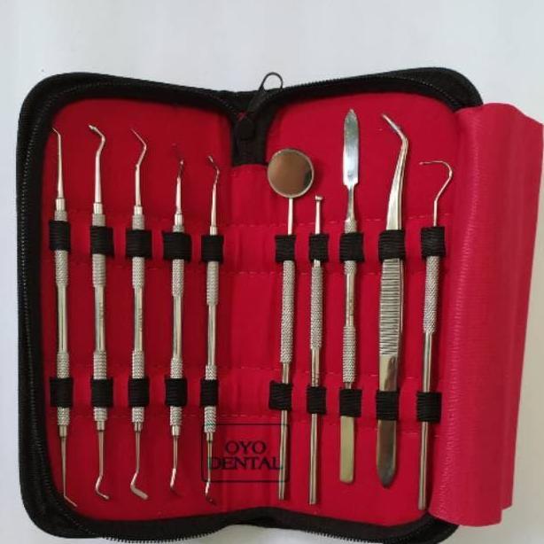 New- Dental Instrument Instrumen Kit Set Diagnostic