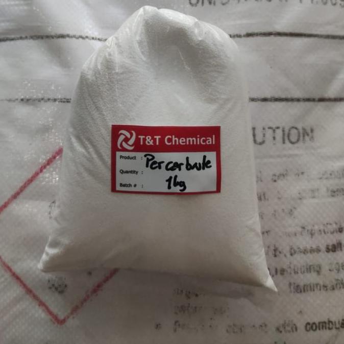 New- Sodium Percarbonate Natrium Perkarbonat H2O2 Padat Solid Serbuk 1Kg