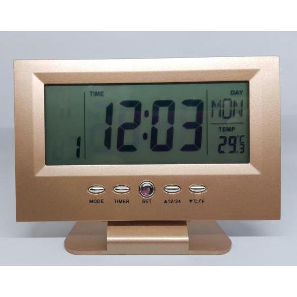 Promo Jam Meja Digital KK-8082 Kenko Diskon