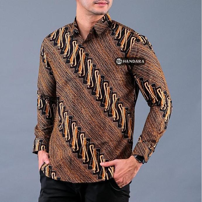 Batik Handara - Widagda Kemeja Pria Furing Erro