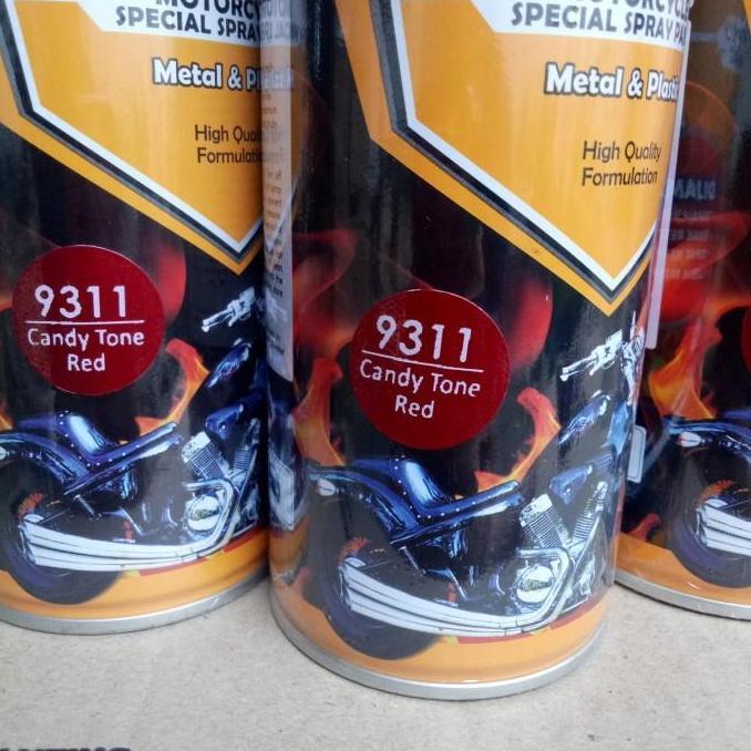 Wutwut- Pilox Diton Premium Candytone Red 9311 400Cc Candy Tone Merah