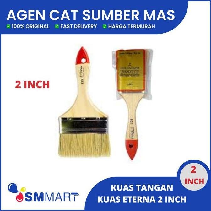 Wutwut- Kuas Cat Eterna 2" 633V / Kuas Cat Tangan Eterna 2 Inch / Kuas Tembok