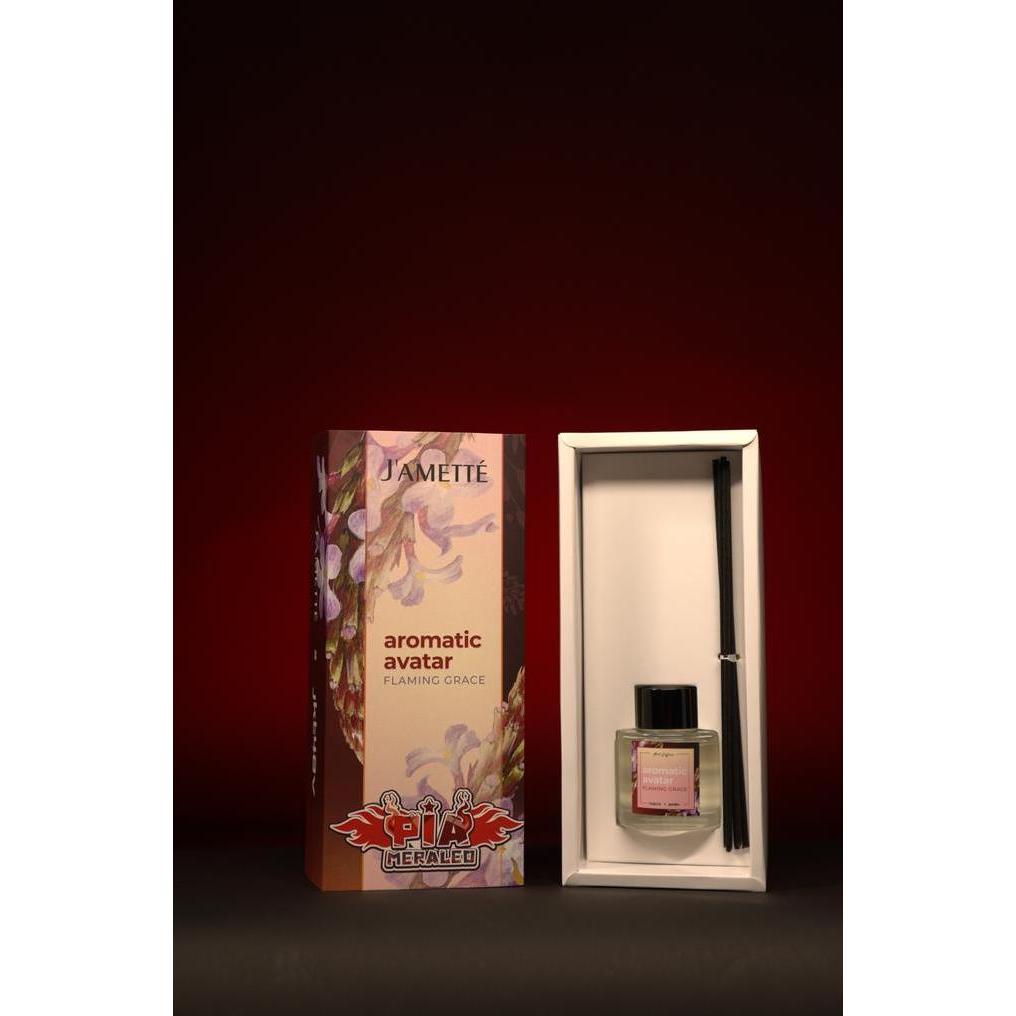Promo Jamette x JKT48V Pia Meraleo - Flaming Grace Reed Diffuser 50ml (Collaboration Edition) Diskon