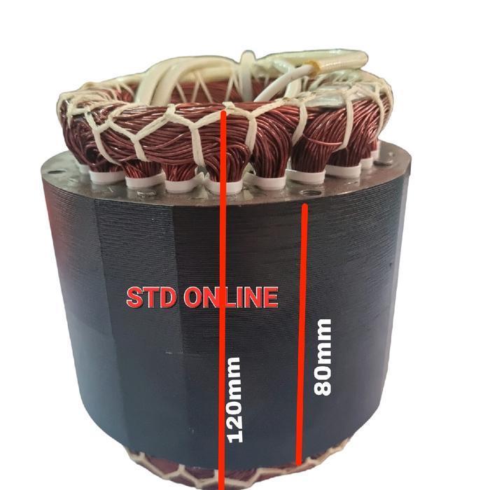 Stator Kompresor Oilless 1Hp Gulungan Dinamo Kompresor Oilles 1Hp Original Dan Terpercaya
