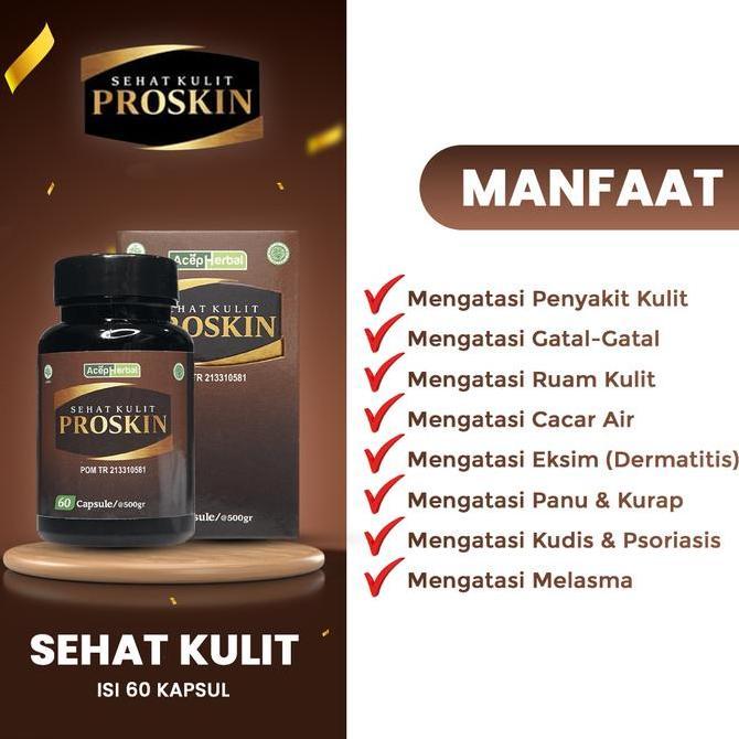 New- Herbal Proskin Sehat Kulit - Herbal Untuk Gatal Kulit