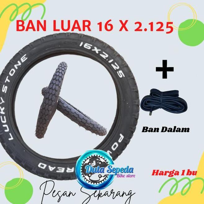 Ban Luar Dan Luar Dalam Sepeda Anak Ukuran 16 Inch