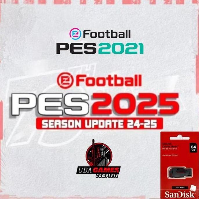 Gzone- Flashdisk Pes 2021 Patch 2024 2025 Game Pc Game Laptop