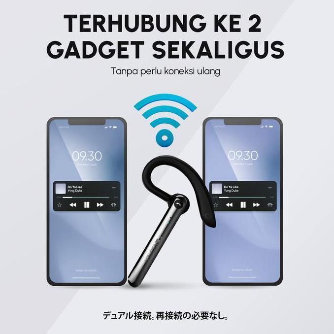 Nakamichi N2 Headset Mono Wireless Mobile Earphone Bluetooth Mic HD