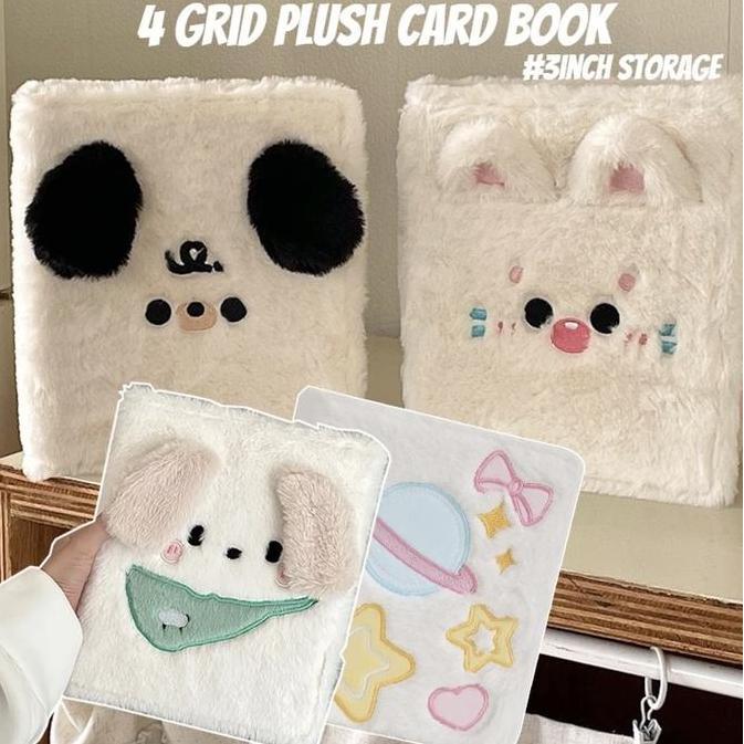 RADEJARRR - 16 POCKET PLUSH CARD BOOK FOUR PALACE PHOTOCARD ALBUM BINDER A5