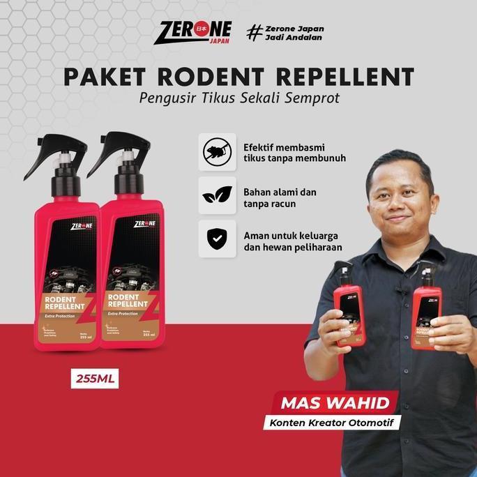 Zerone Japan Semprotan Pengusir Tikus Mobil Rodent Repellent