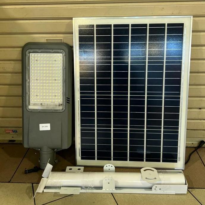 TERBARU - Lampu jalan pju solar cell 1000 watt 1000w lampu jalan solar 1000 2in1