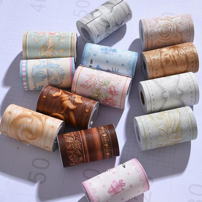 Promo WALLPAPER BORDER STIKER PREMIUM MOTIF MOZAIK STICKER DINDING TEMBOK KACA DAPUR KITCHEN DAPUR K