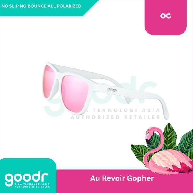 GOODR SUNGLASSES AU REVOIR GOPHER