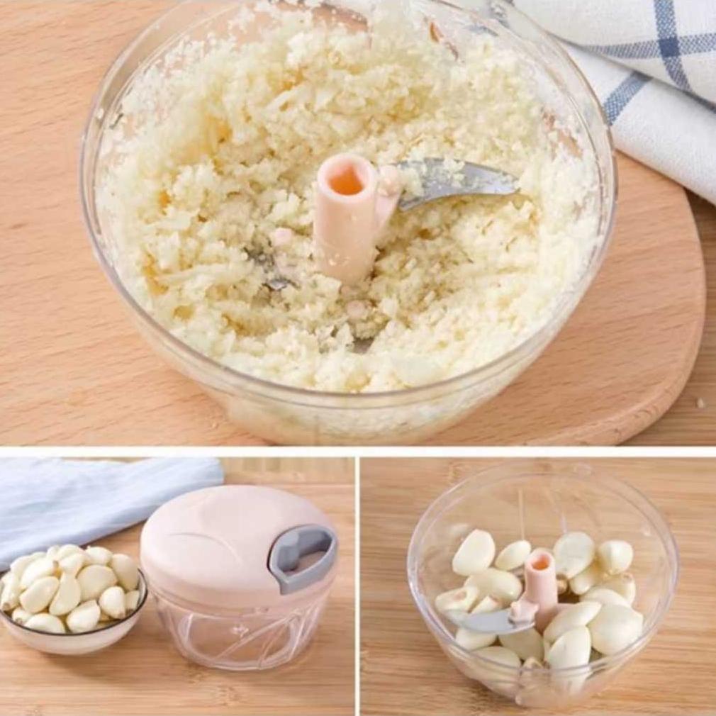 new (rdm) chopper dapur alat blender tarik manual multifungsi / blender daging dan bumbu