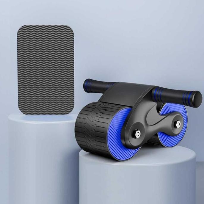 Alat Fitness Ab Roller Pelangsing Perut Alat Gym Rumah Pembakar Lemak Perut Olahraga Otot