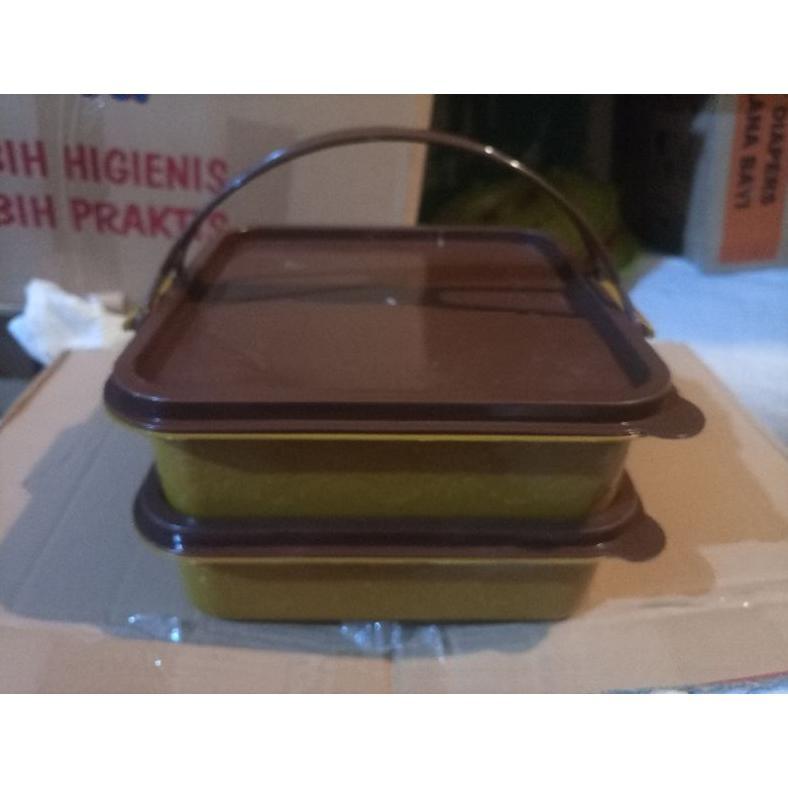 PROMO RANTANG SUSUN 2 KOTAK REJEKI / RANTANG SUSUN 2 MURAH / RANTANG HAJATAN  SUSUN 2