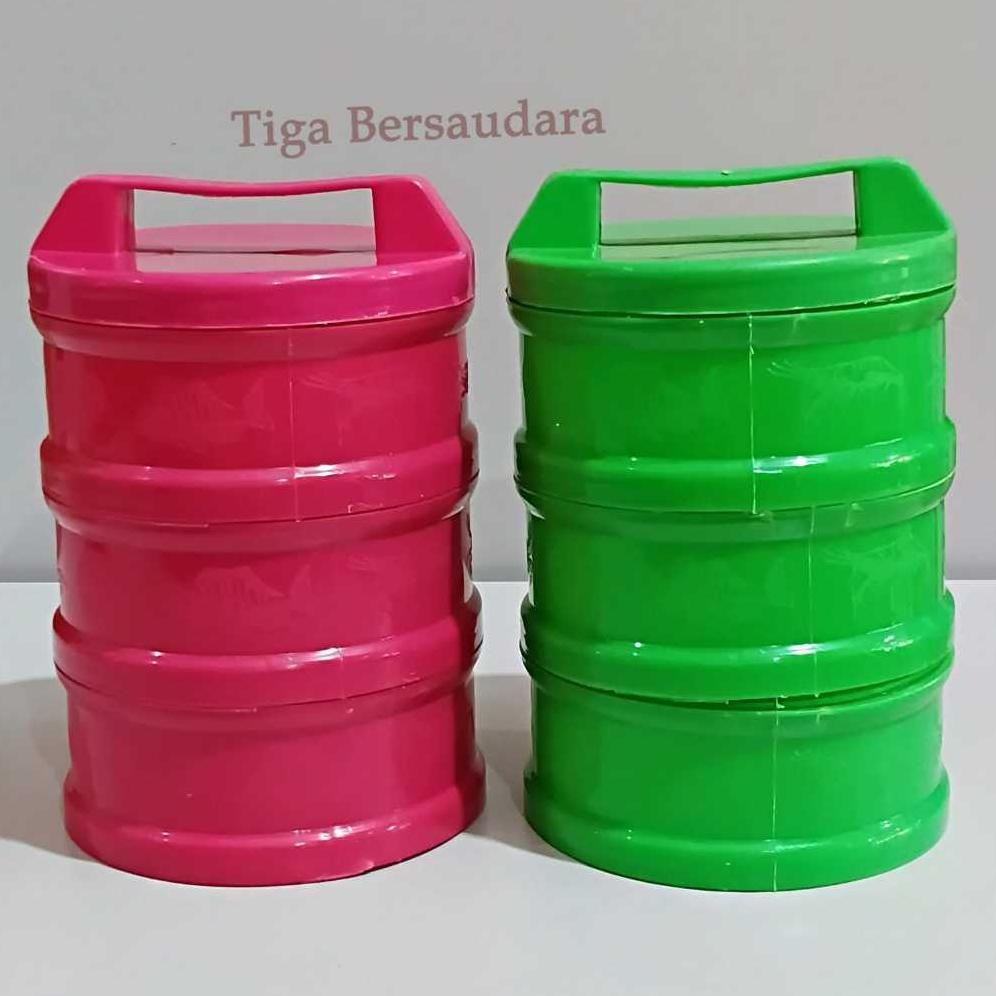 HOT RANTANG DRAT 3 SUSUN / WADAH PENYIMPANAN MAKANAN 3 SUSUN