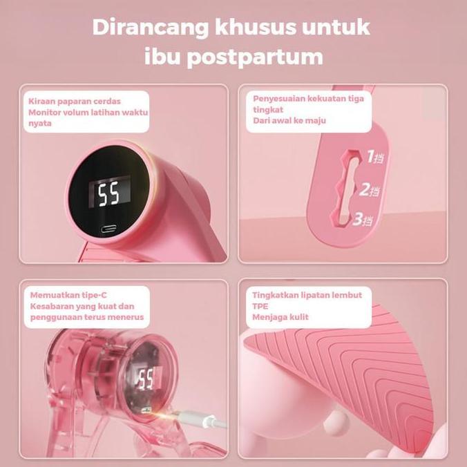 Hip Trainer Alat Fitness Mengencangkan Alat Senam Kegel Thigh Master/alat Pengecil Paha/pilates Alat