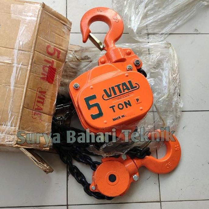 Chain block Vital 5 ton x 3 meter-chain block manual VITAL JAPAN