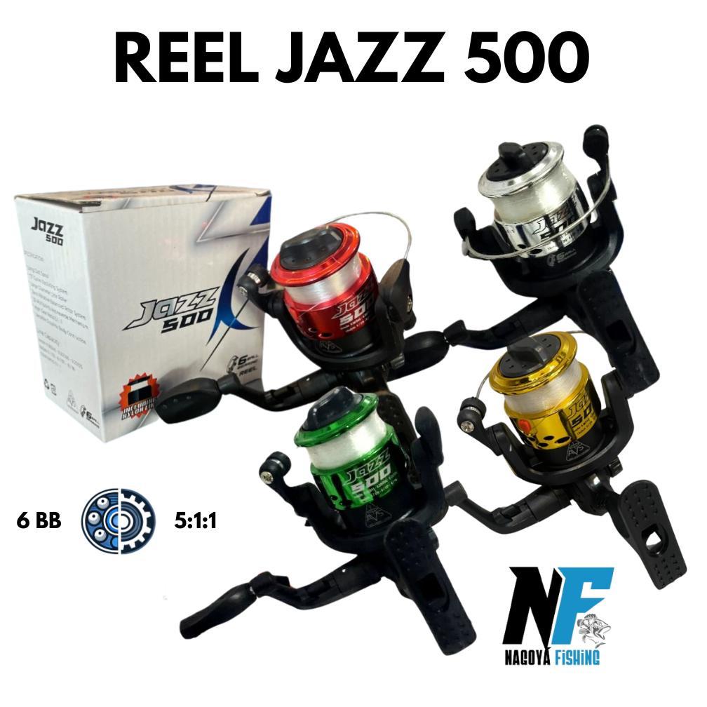Hot Deals Reel Pancing Mini Murah Ukuran 500U Utecate Jazz Spool Plastik 8 Bb Free Senar