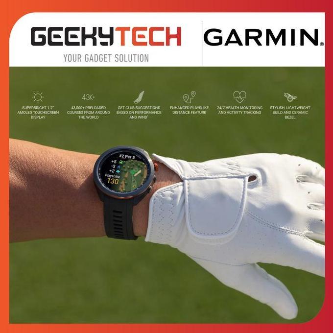 Garmin Approach S70 - Golf Watch - Garansi Resmi Tam