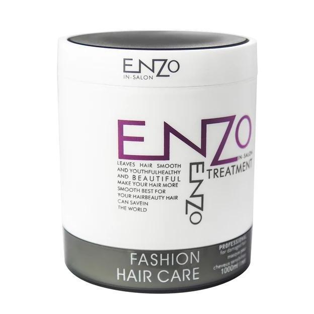 ENZO In Salon Collagen Treatment Smooth Hair Mask 1Kg Masker Smoothing  Perawatan Rambut Rusak & Ker