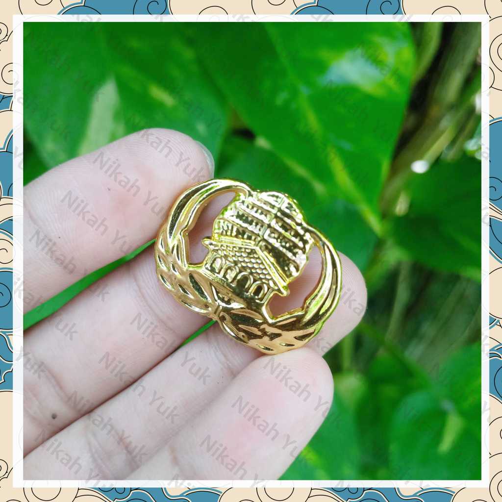 Pin Korpri, Pin asn, Pin Korpri Magnet, Pin Korpri Peniti, Pin Korpri Kuningan Tebal Premium