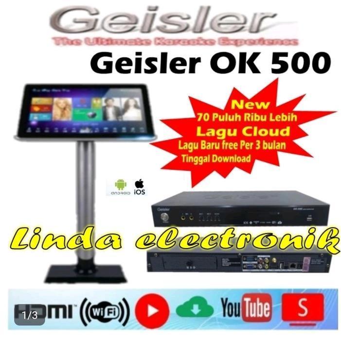 player karaoke geisler ok500 kaki panjang lantai geilser ok 500 kaki panjang lantai garansi resmi or