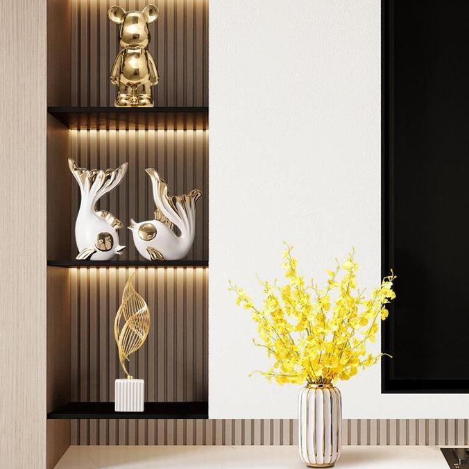 Sale Vas bunga Keramik / Vas Bunga Luxury Dalia