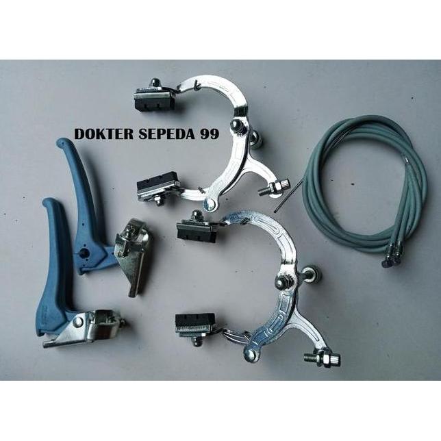 Brake Set Rem U Brake Sepeda Mini