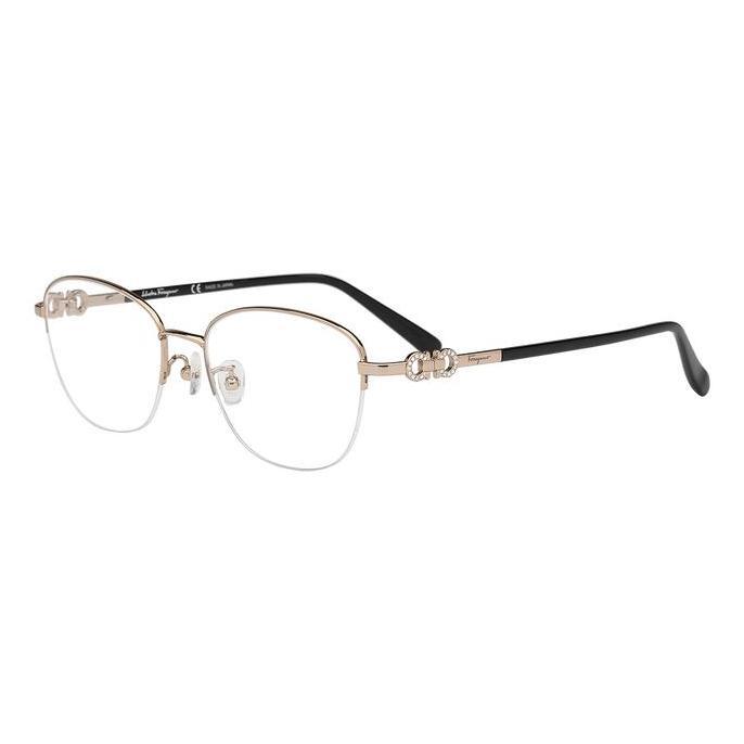 DISKON Salvatore Ferragamo Kacamata Wanita F FG SF2556RA 717 54 READY STOCK