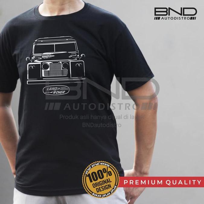 KAOS LAND ROVER SERIES II - KAOS OFFROAD T-SHIRT BAJU KAOS JEEP KAOS DISTRO ORIGINAL DAN TERPERCAYA