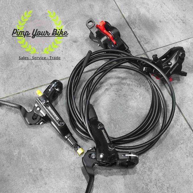 Promo Brakeset Shimano MT-520 4 Piston Deore SLX XT XTR Brake MT-501 COD