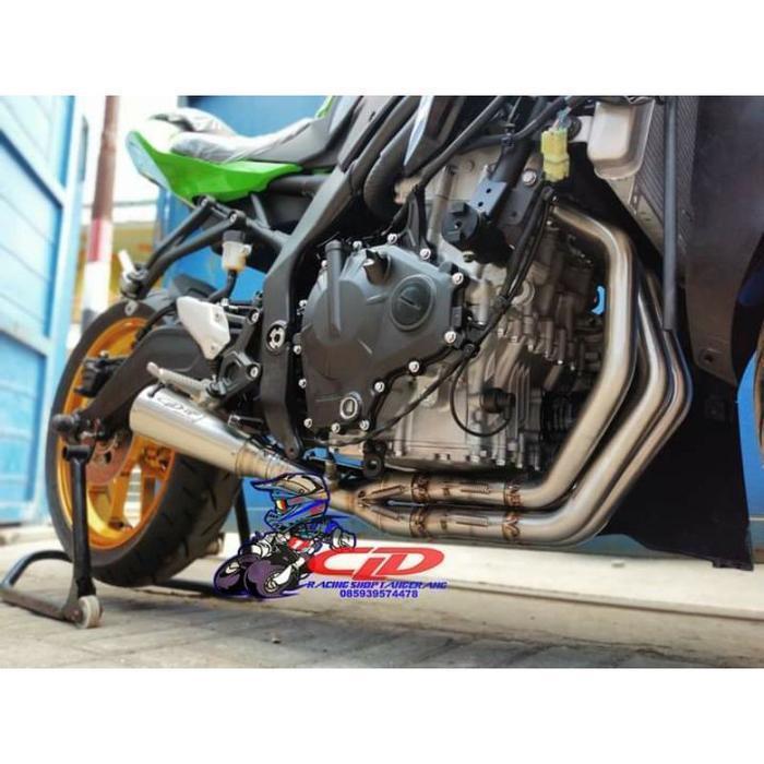 Knalpot Cld Racing Type Gp Monster Kawasaki Zx25R Original Dan Terpercaya