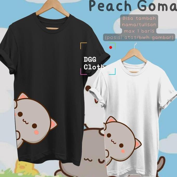 KAOS PEACH GOMA-BAJU PEACH GOMA CUTE - Type 7