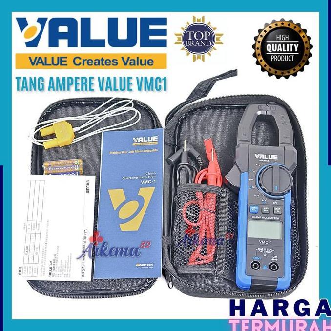 TANG AMPERE VALUE VMC 1 / CLAMP AMPERE VALUE / AMPERE DIGITAL VALUE VM ORIGINAL DAN TERPERCAYA