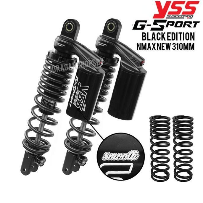 TERBARU - shockbreaker shock NMAX 2020 New YSS G Sport 310 mm Black series YSS